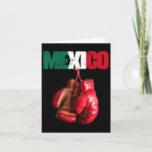 Grappig Boksen - Ik hou van boksen Mexico Kaart