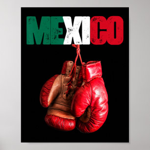 Grappig Boksen - Ik hou van boksen Mexico Poster