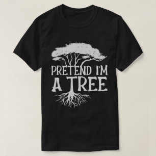 Grappig Boom Grapje T-shirt voor Stille Mensen