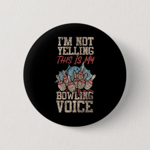 Grappig bowlen, ik zeg niet dat dit mijn bowling V Ronde Button 5,7 Cm