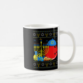 Grappig Bowlen LL Menorah en Dreidel Lelijke Chano Koffiemok
