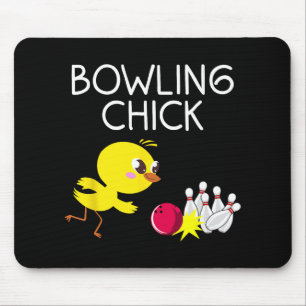 Grappig Bowling Cadeau Vrouwen Schattig Bowling Ku Muismat