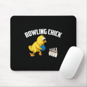 Grappig Bowling Cadeau Vrouwen Schattig Bowling Me Muismat (Met muis)