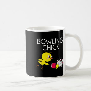 Grappig Bowling ontwerp voor meisjes vrouwen Bowle Koffiemok