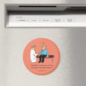 Grappig breien Humor magneet (Insitu (Vaatwasser))