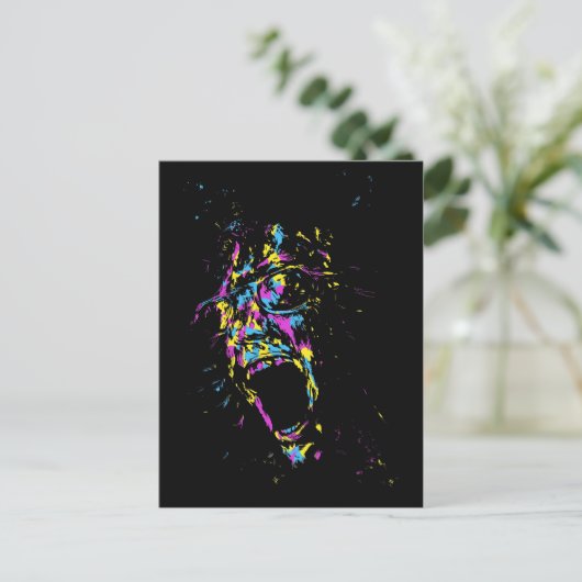 grappig briefkaart (Staand voorkant)