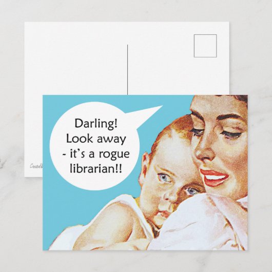  grappig briefkaart (Voorkant / Achterkant)