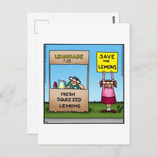 Grappig Briefkaart gewoon omdat (Voorkant / Achterkant)