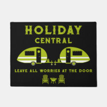 Grappig Brits Caravanning Front