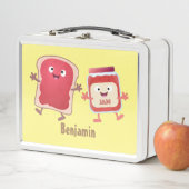 Grappig brood- en tekenfilmfiguren (In situ)