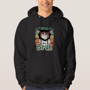 Grappig Bruh Cat Meme Shirt voor Tiener Jongens Me