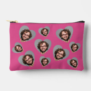 Grappig bruidegom gezicht bruidsmeisjesfeest etui