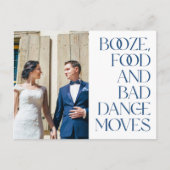 Grappig budget weddenschap bedankt briefkaart (Voorkant)