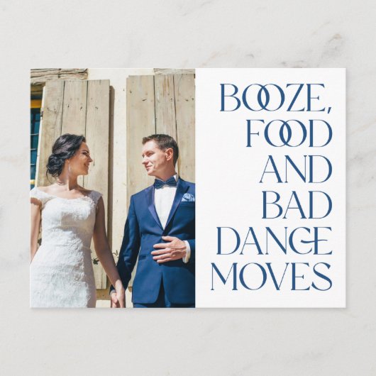 Grappig budget weddenschap bedankt briefkaart (Voorkant)