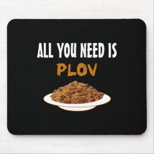 Grappig Bukharian Oezbeeks eten - Plov Lover BBQ T Muismat