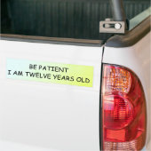 Grappig Bumpersticker (Op Truck)