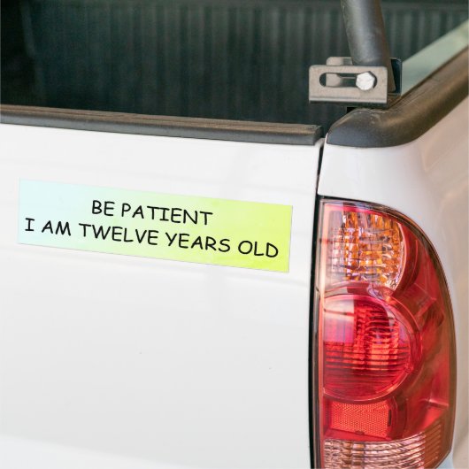 Grappig Bumpersticker (Op Truck)