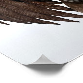 Grappig Buzzard Bird: "Waar kijk je naar?" Poster (Hoek)