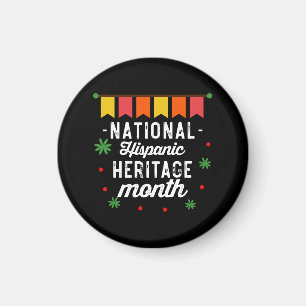 Grappig Cadeau Nationale Hispanic Erfgoed Maand Magneet