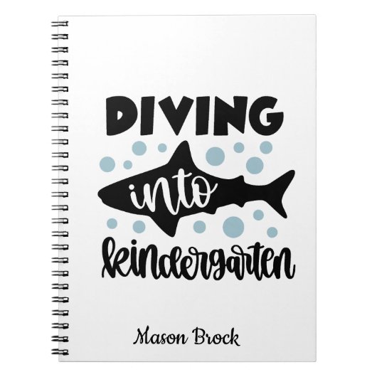 Grappig cadeau notitieboek voor kleuters (Voorkant)