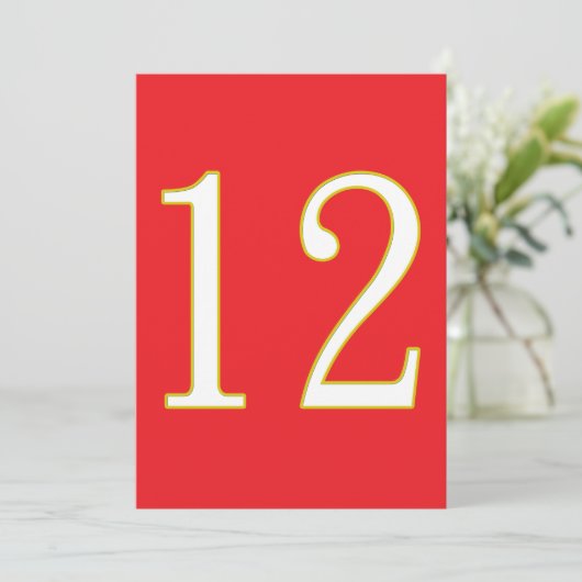 Grappig cadeau voor alle fans speler hebben nummer kaart (Staand voorkant)