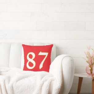 Grappig cadeau voor alle fans speler hebben nummer kussen