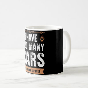 Grappig cadeau voor autoliefhebber Ik heb te veel Koffiemok