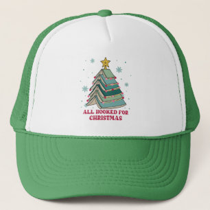 Grappig cadeau voor bibliothecaris, alles geboekt trucker pet