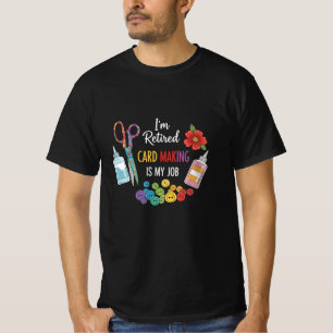 Grappig Cadeau voor Gepensioneerde Ambachtslieden T-shirt
