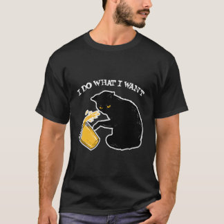 Grappig cadeau voor kattenliefhebber Grappige spre T-shirt
