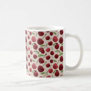 Grappig cadeau voor kersenliefhebbers koffiemok