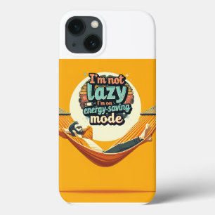 Grappig cadeau voor Lazy People Design iPhone 13 Hoesje