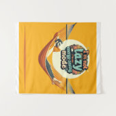 Grappig cadeau voor Lazy People Design Wandkleed (Voorkant (horizontaal))