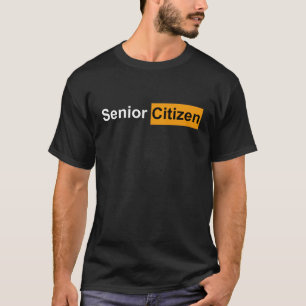 Grappig cadeau voor oudere burgers voor oudere gep t-shirt