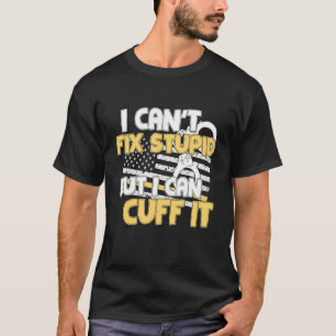 Grappig cadeau voor politieagent - Handboeien Poli T-shirt