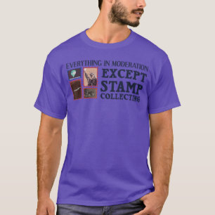 Grappig cadeau voor postzegelverzamelaars Cool pos T-shirt