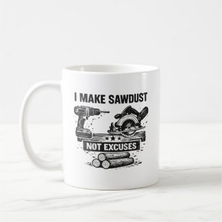 Grappig cadeau voor timmerman en houtbewerker voor koffiemok