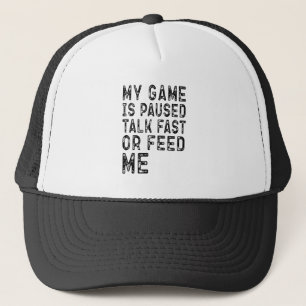 Grappig cadeautje voor gamingluiken, bordspellen trucker pet