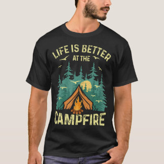 Grappig Camping Liefhebber Design Voor Mannen Vrou T-shirt