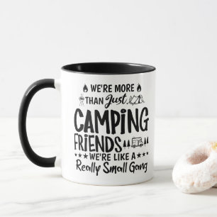 Grappig Camping Vrienden Kleine Bende Cadeau Mok