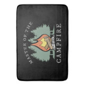 Grappig campingcadeau badmat (Voorkant Verticaal)