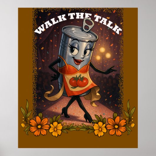 Grappig Can Design Poster (Voorkant)