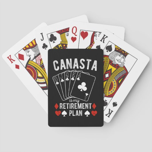 Grappig Canasta Pokerkaarten (Achterkant)