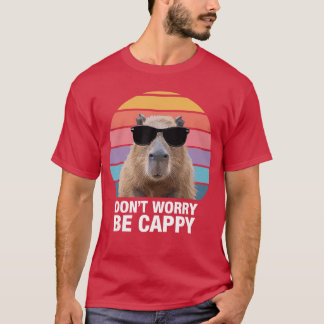 Grappig Capybara-ontwerp voor mannen vrouwen volwa T-shirt