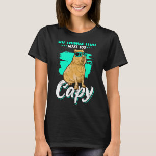 Grappig Capybara Pet Knaagdier Capy T-shirt