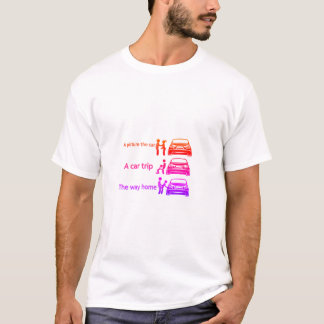 Grappig Car Ride Sign T-shirt