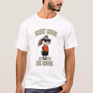 Grappig Cartoon Dier Grafisch T-shirt