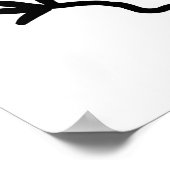 Grappig Cartoon en katten leren Poster (Hoek)