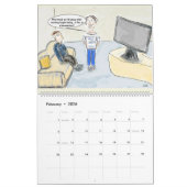 Grappig Cartoons over het leven Kalender (Feb 2026)