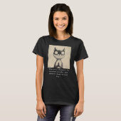 Grappig Cat grafisch ontwerp #1 T-shirt (Voorkant volledig)